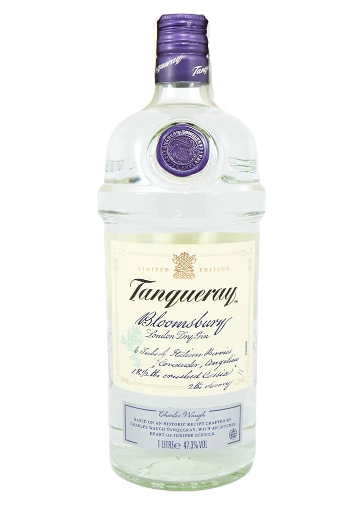 Tanqueray Bloomsbury Edición Limitada Ginebra - 1000 ml